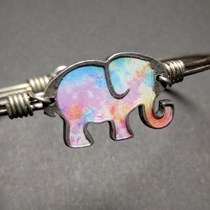 Luca + Danni Rainbow Elephant bracelet